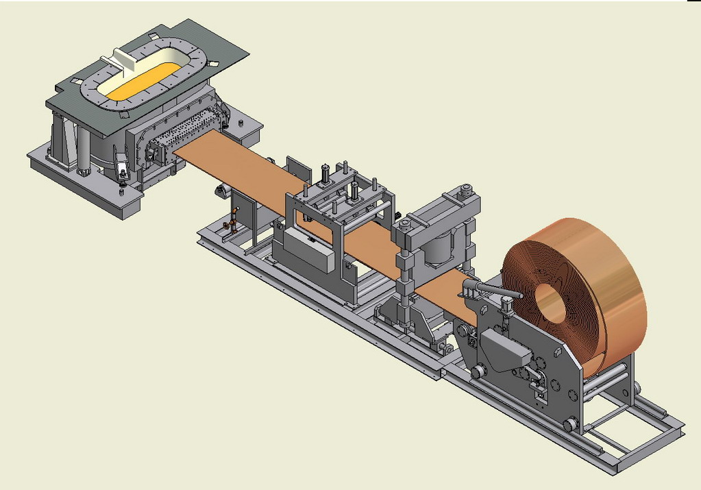 Plate Horizontal Continuous Casting Machine