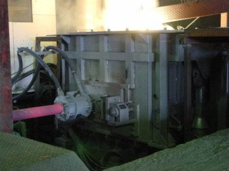 Horizontal continuous casting machine